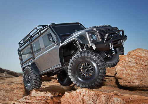 TRX4 LAND ROVER DEFENDER 110 GRIS CON WINCH RTR TRAXXAS