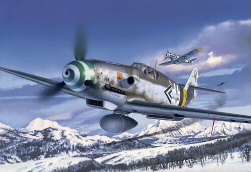 MESSERSCHMITT BF109G6 1/32 STARTER SET EASY-CLICK REVELL