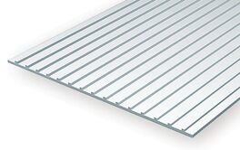 PLANCHA TEJADO 1.0x150x310mm EVERGREEN ESPACIADO 6.3MM