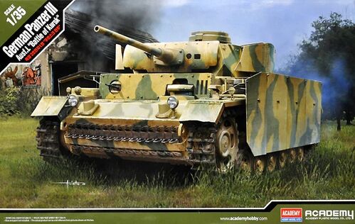 PANZER III AUSF.L 1/35 ACADEMY BATALLA KURSK