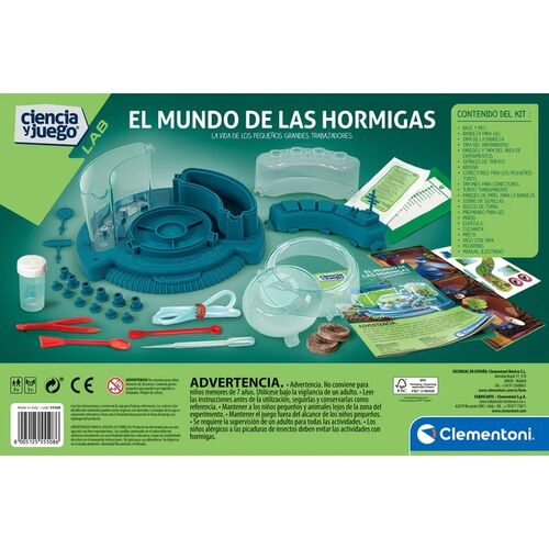 EL MUNDO DE LAS HORMIGAS CLEMENTONI TERRARIO