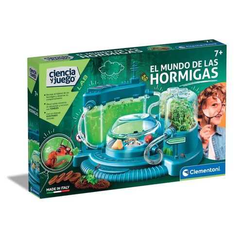 EL MUNDO DE LAS HORMIGAS CLEMENTONI TERRARIO