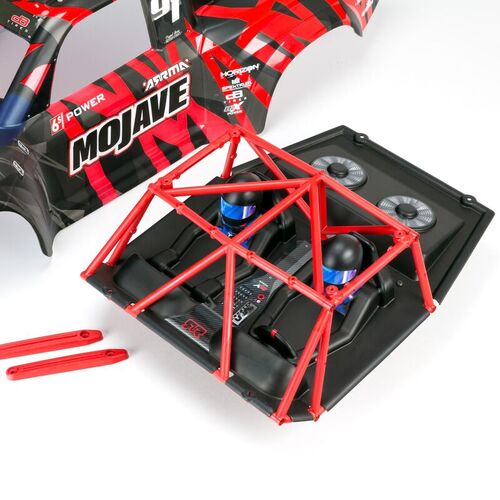 MOJAVE V2 6S BLX 1/7 NEGRO/ROJO ARRMA