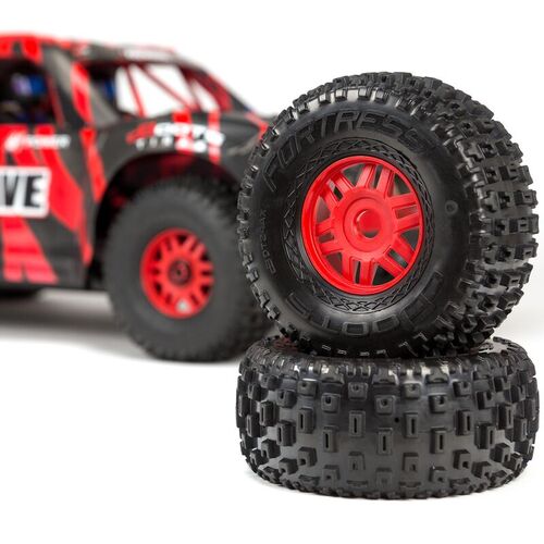 MOJAVE V2 6S BLX 1/7 NEGRO/ROJO ARRMA