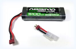 BATERIA NIMH 5100MAH 7.2V ABSIMA DEANS TAMIYA