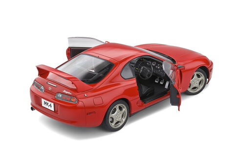 TOYOTA SUPRA MK4 ROJO RENAISSANCE 1993 1/18 SOLIDO