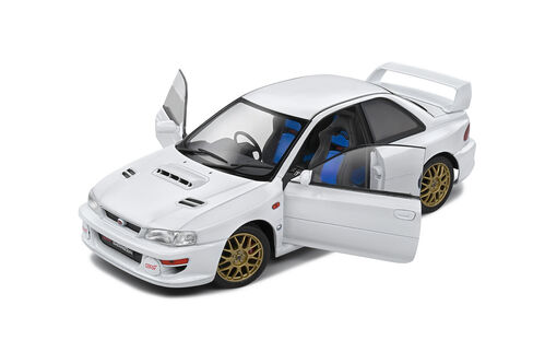 SUBARU IMPREZA 22B BLANCO 1998 1/18 SOLIDO