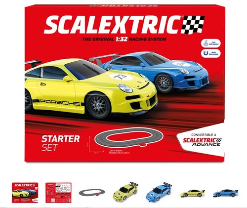 CIRCUITO STARTER SET 1/32 ORIGINAL SCALEXTRIC SLOT