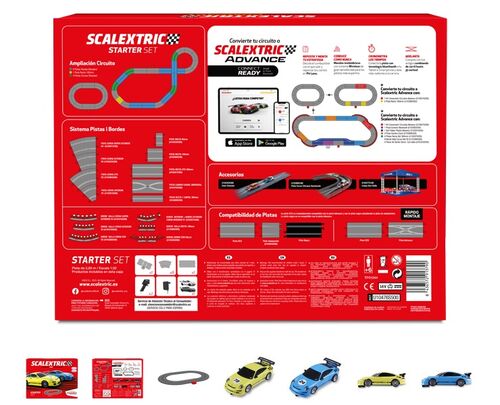 CIRCUITO STARTER SET 1/32 ORIGINAL SCALEXTRIC SLOT