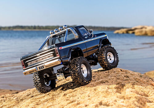 CHEVROLET K10 HIGH TRAIL 1/18 TRX-4M TRAXXAS NEGRO