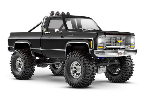 CHEVROLET K10 HIGH TRAIL 1/18 TRX-4M TRAXXAS NEGRO