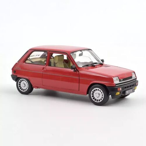 RENAULT 5 ALPINE TURBO 1982 1/18 NOREV ROJO