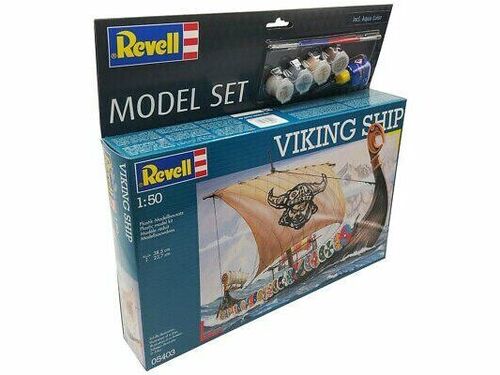 DRAKKAR VIKINGO 1/50 REVELL MODEL SET