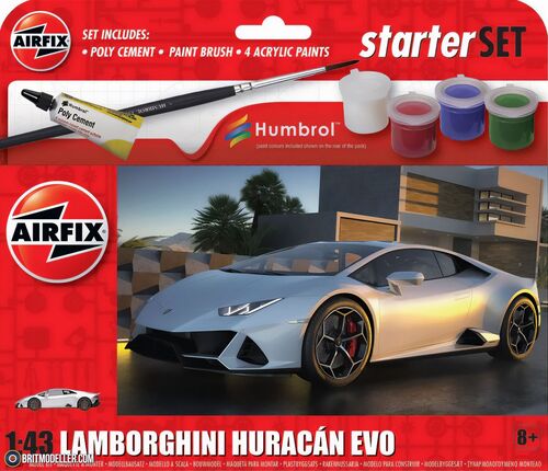 LAMBORGHINI HURACAN EVO 1/43 STARTER SET AIRFIX