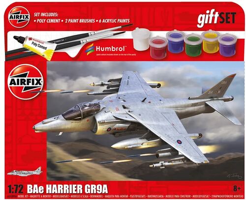 BAE HARRIER GR.9A 1/72 STARTER SET AIRFIX