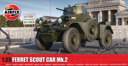 FERRET MK.2 SCOUT 4X4 1/35 AIRFIX