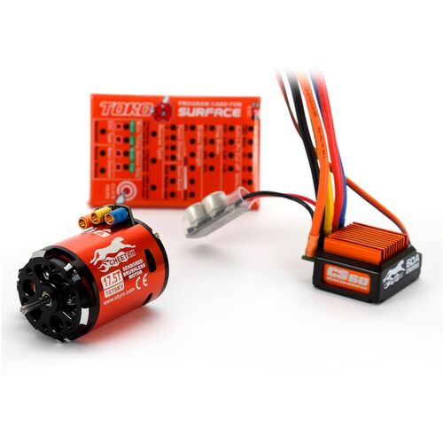 COMBO CHEETAH 2590KV 17.5T 1/10 ESC 60A SKYRC SENSORES