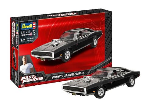 DODGE CHARGER 1970 DOMINIC FAST & FURIOUS 1/24 REVELL