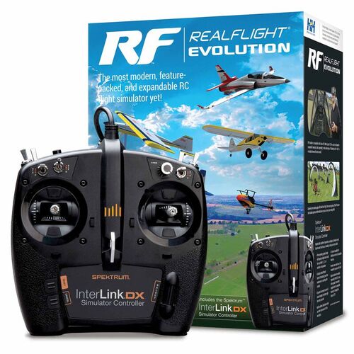 REALFLIGHT EVOLUTION SIMULADOR VUELO CON INTERLINK DX