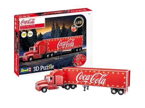 CAMION COCA-COLA LED EDITION PUZZLE 3D REVELL