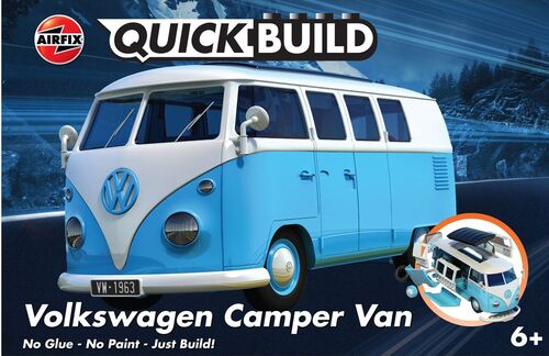 VW CAMPER QUICKBUILD AIRFIX AZUL