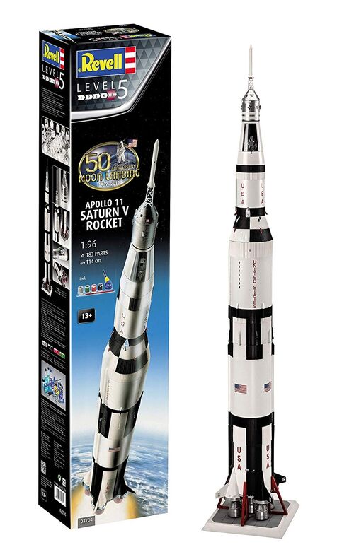 APOLO 11 SATURNO V COHETE 1/96 REVELL