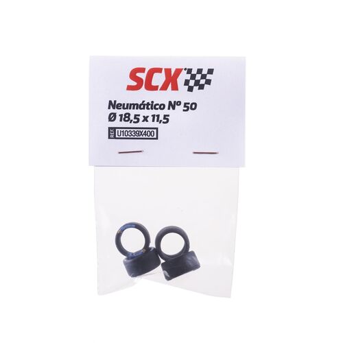 NEUMATICOS N 50  18,5 x 11,5MM 1/32 SCALEXTRIC