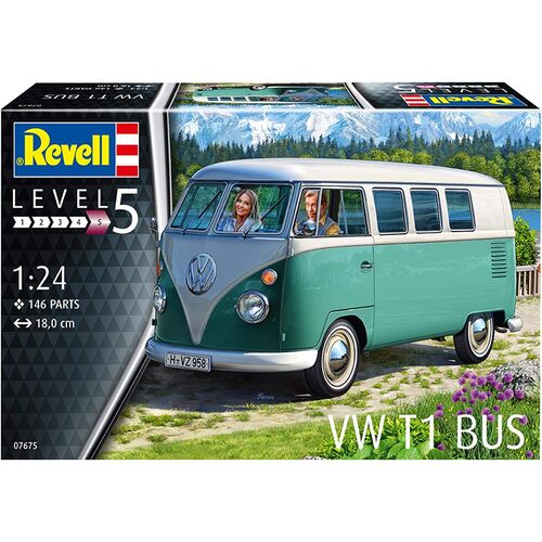 VOLKSWAGEN T1 BUS 1/24 REVELL STARTER SET