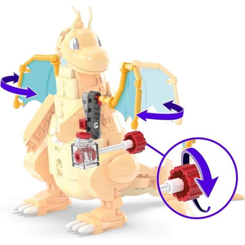 DRAGONITE FIGURA POKÉMON MEGA