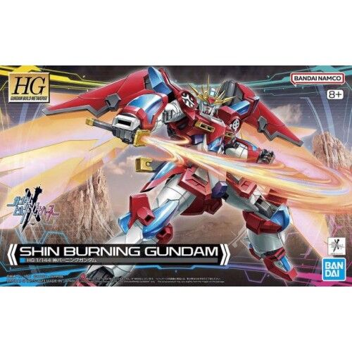 HG SHIN BURNING GUNDAM 1/144 GUNDAM BANDAI