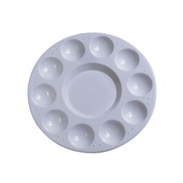 PALETA PINTURA 10 POCILLOS PLASTICO DISMOER 17CM