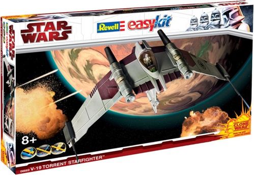 V-19 CAZA CLONE WARS EASY KIT STAR WARS REVELL