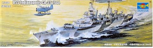 USS INDIANAPOLIS CA-35 1944 1/350 TRUMPETER