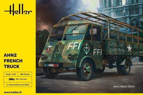 AHN2 CAMIÓN FRANCES 1/35 HELLER