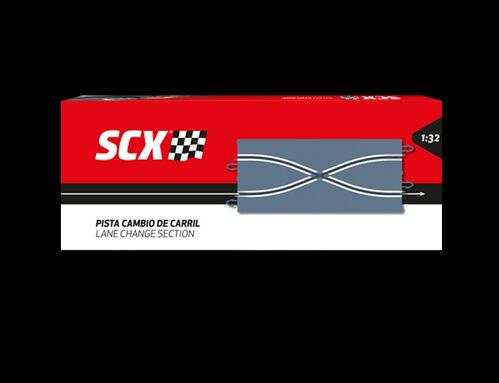 PISTA CAMBIO CARRIL UNIVERSAL 1/32 SCALEXTRIC