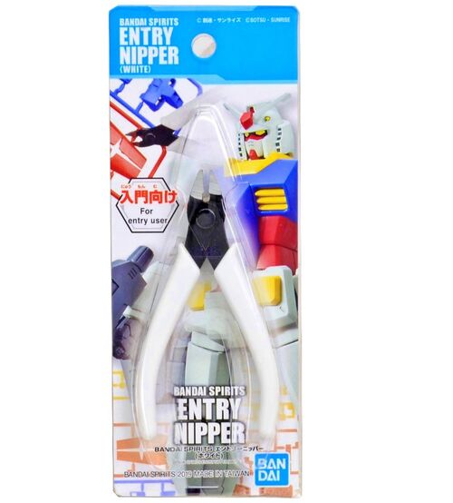 ALICATES CORTE ENTRY NIPPER BANDAI BLANCO