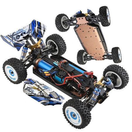 BUGGY 4X4 1/12 RTR BRUSHLESS WLTOYS AZUL/BLANCO