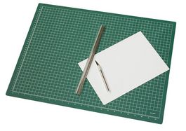 TAPETE CORTE 600x450x3mm VERDE DISMOER