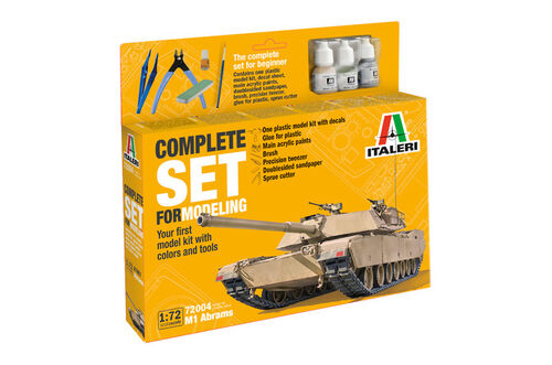 M1 ABRAMS TANQUE 1/72 STARTER SET ITALERI