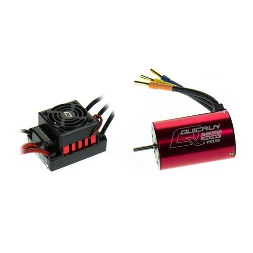 COMBO QUICRUN BRUSHLESS 1/8 4074 2000KV HOBBYWING