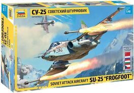 SUKHOI SU-25 FROGFOOT 1/48 ZVEZDA