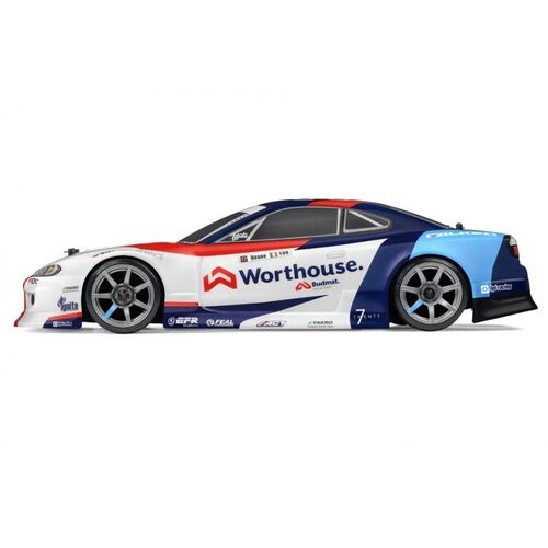 NISSAN S15 RS4 SPORT 3 DRIFT 1/10 RTR WORTHOUSE JAMES DEAN S15 HPI