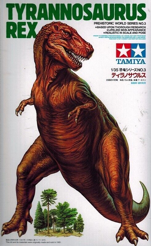 TIRANOSAURUS REX 1/35 TAMIYA