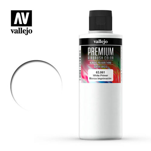 PREMIUM IMPRIMACIÓN BLANCA 200ml VALLEJO