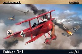 FOKKER DR.I  1/48 EDUARD PROFIPACK