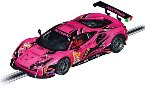 FERRARI 488 GT3 1/32 CARRERA EVOLUTION ROSA IRON DAMES Nº85