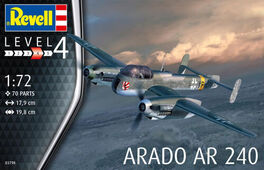 ARADO AR 240 1/72 REVELL
