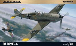 MESSERSCHMITT BF109E-4 PROFIPACK  1/48 EDUARD