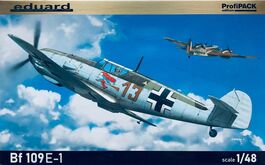 MESSERSCHMITT BF109E-1 PROFIPACK  1/48 EDUARD
