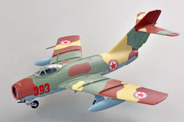 MIG-15BIS 1/72 EASY MODEL COREA DEL NORTE
